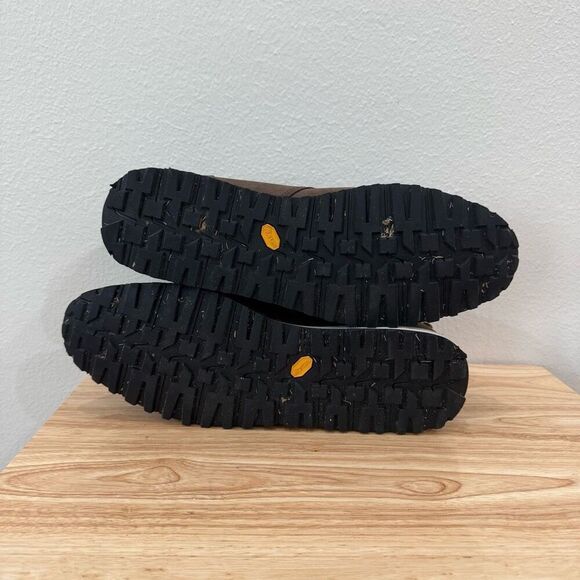 5.11 Tactical Mission Ready Mens Size 13 Chukka Boots Brown Leather Vibram Sole - Picture 7 of 9